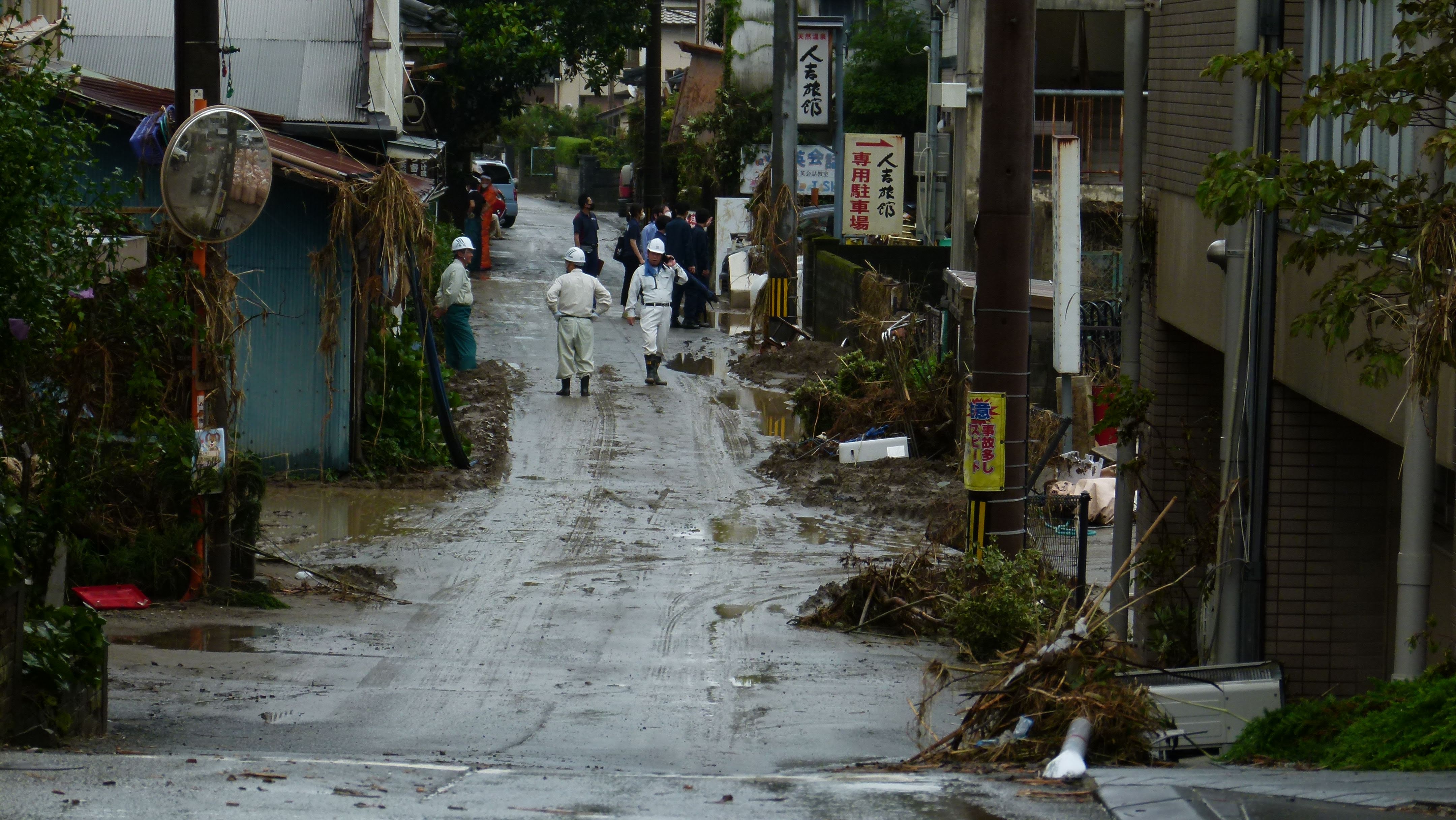 熊本での豪雨災害について